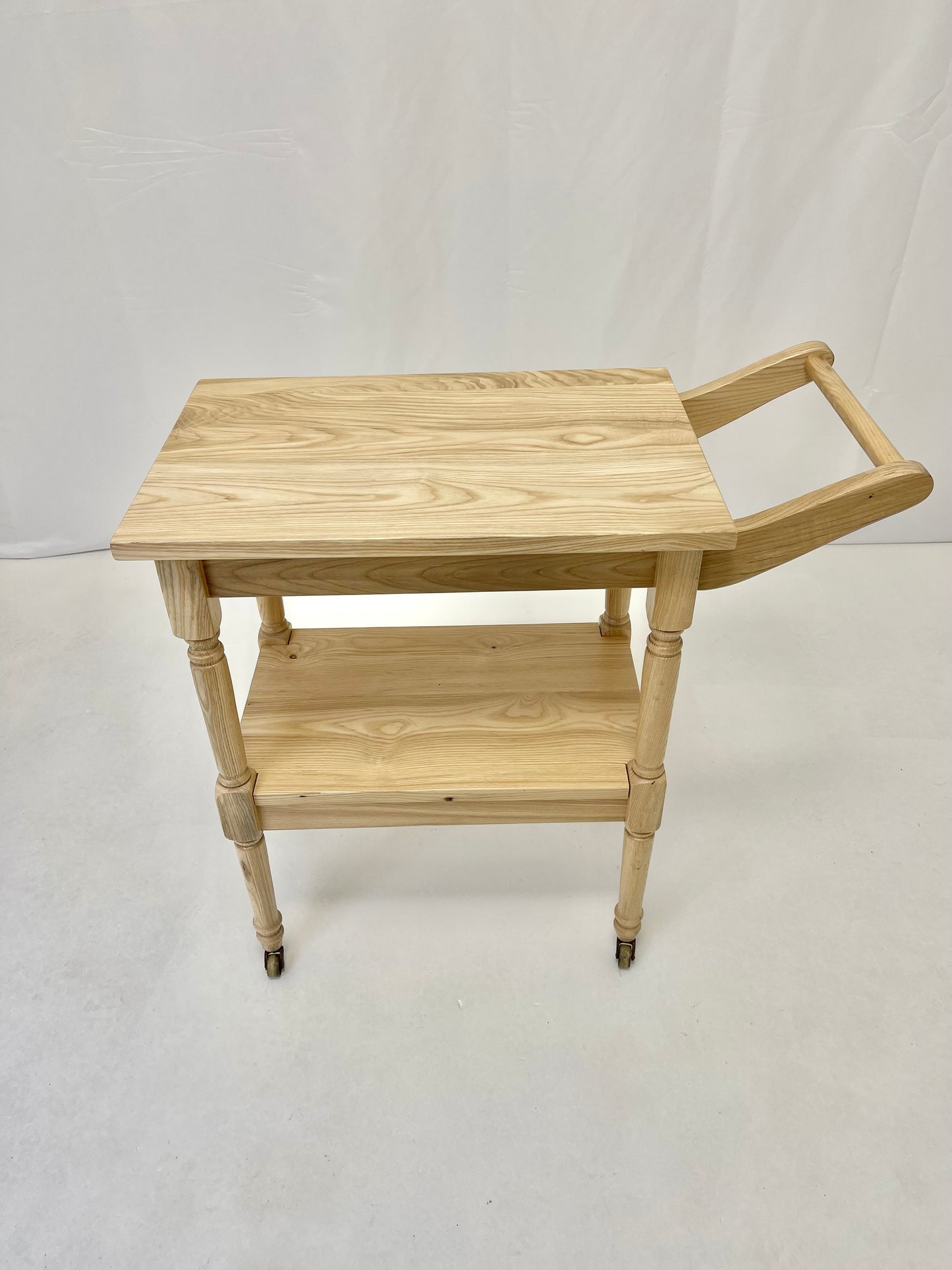 Oak & Post Reclaimed Canadian Ash Service Cart, Serving Cart, French cottage decor, farmhouse , side table, party table, handcrafted, distress wood