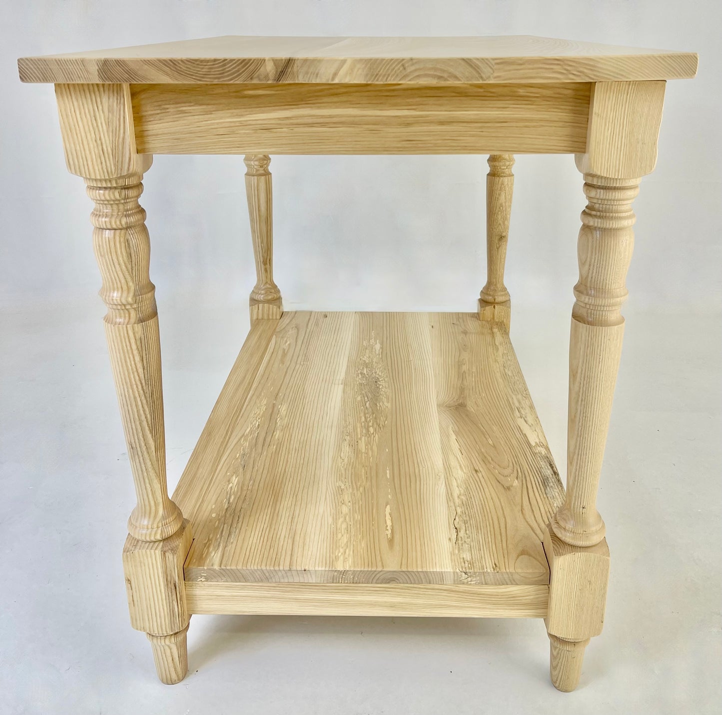 Oak & Post Farmhouse French Cottage Kitchen Island, Kitchen Island, Farmhouse Island, French cottage island,Harvest side  table,Rustic table,Distress table,Solid wood table,Handcrafted furniture