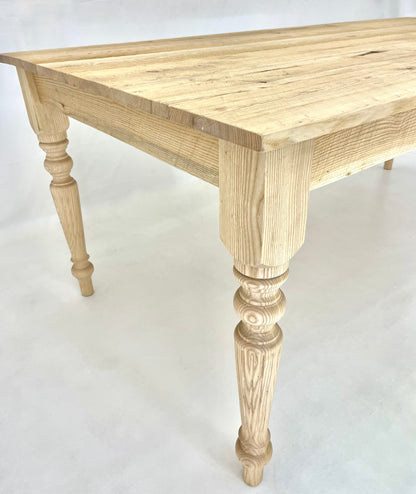 Oak & Post French Country Farmhouse Harvest Table,Dining Table, Harvest Table, Kitchen Table,Monastery table,Farmhouse table,Harvest dining table,Rustic table,Distress dining table,Solid wood table,Handcrafted furniture,Cottage