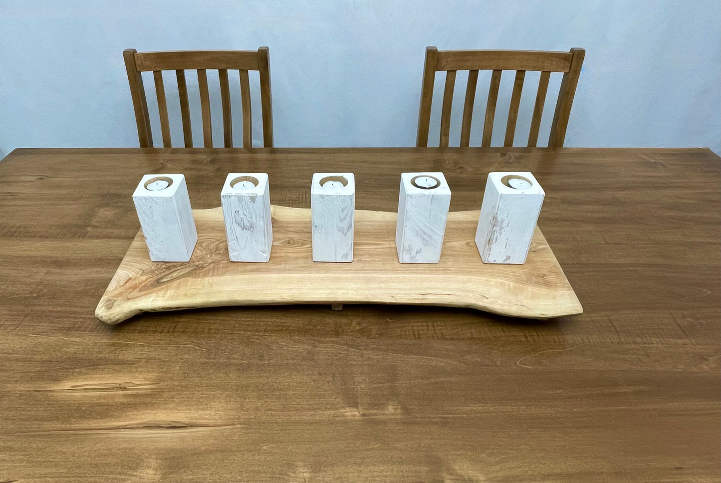 Farmhouse Decor Single Candle Holder