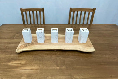 Farmhouse Decor Single Candle Holder