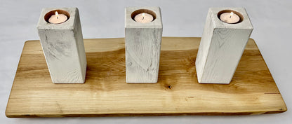 Farmhouse Decor Single Candle Holder