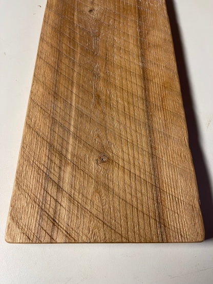 3/4" wall deco, Solid wood Board, natural  - 6” Wide