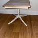 Oak & Post Square French Country Farmhouse End Table