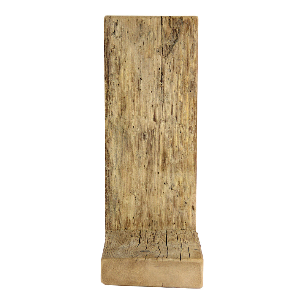 Our Wall Sconces are made from beautiful reclaimed Canadian ash or oak to give each piece an authentic rustic look. These wall sconces can be mounted to any wall and used as storage, or for decorative purposes. Use to display plants, candles, books, picture frames, etc.  Mounting is easy - simply hang on a screw or nail using the recess on the back.