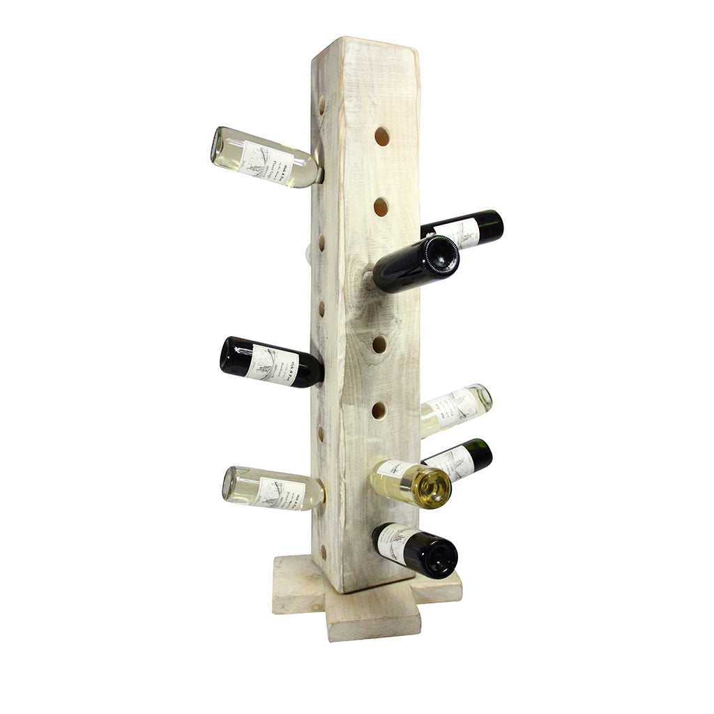 Our wine racks are made from a single beam of reclaimed barn wood, salvaged from a 90 year old barn in Ontario. The unique design features a tilt that creates the ideal storing conditions for any wine. Your rack can be displayed in a living or dining area for easy access, and will add a rustic charm to your decor.