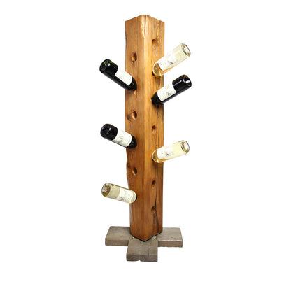 Our wine racks are made from a single beam of reclaimed barn wood, salvaged from a 90 year old barn in Ontario. The unique design features a tilt that creates the ideal storing conditions for any wine. Your rack can be displayed in a living or dining area for easy access, and will add a rustic charm to your decor.